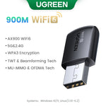 UGREEN Accessories Black #35264 UGREEN-C AX900 Wi-Fi 6 USB Adapter Dual Band Mini Black | CM762