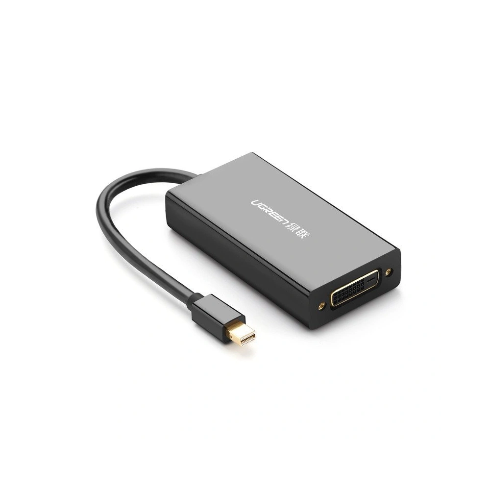UGREEN-C Mini DisplayPort to HDMI / VGA / DVI 3-in-1 Adapter 4K Black | MD114 - متجر نصر