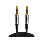 UGREEN Mobile Phone Accessories 0.5 Meter  #90591 UGREEN 3.5mm Audio Cable Braided 4-Pole AUX Cord  /AV183