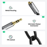 UGREEN Mobile Phone Accessories 10532 | UGREEN Headphone Splitter 3.5mm Audio Stereo Y Splitter Aux Extension Cable Male to Female Dual Headphone Jack Adapter for Earphone