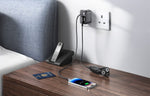 UGREEN Mobile Phone Accessories 15261 / UGREEN - Outlet Extender Converter (1 AC Outlets+ 30W 2A1C) UK Socket and EU Plug