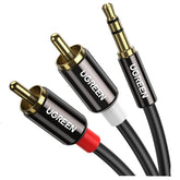 UGREEN Mobile Phone Accessories 1Meter #10749 UGREEN 3.5mm to RCA Cable /AV116