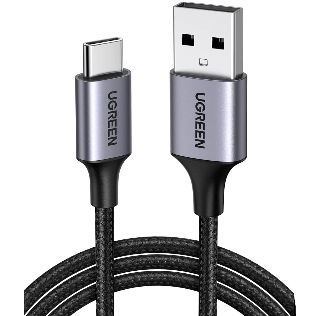 UGREEN USB A to C Quick Charging Cable (Black) | US288 - متجر نصر