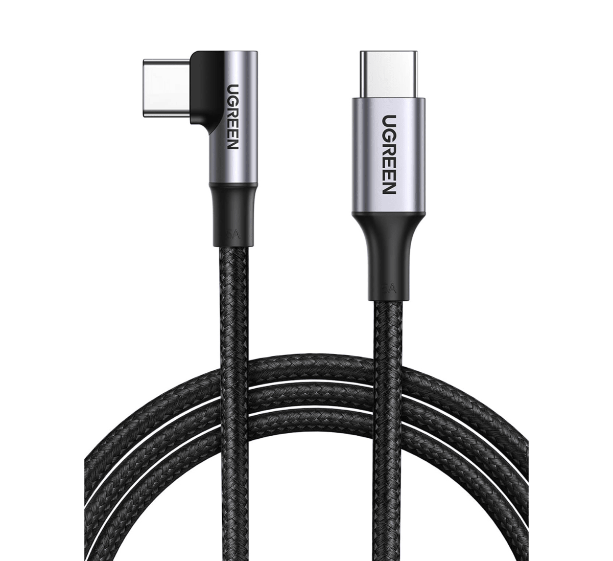 UGREEN 100W Right Angle USB C to USB C Fast Charging Cable / US334 - متجر نصر