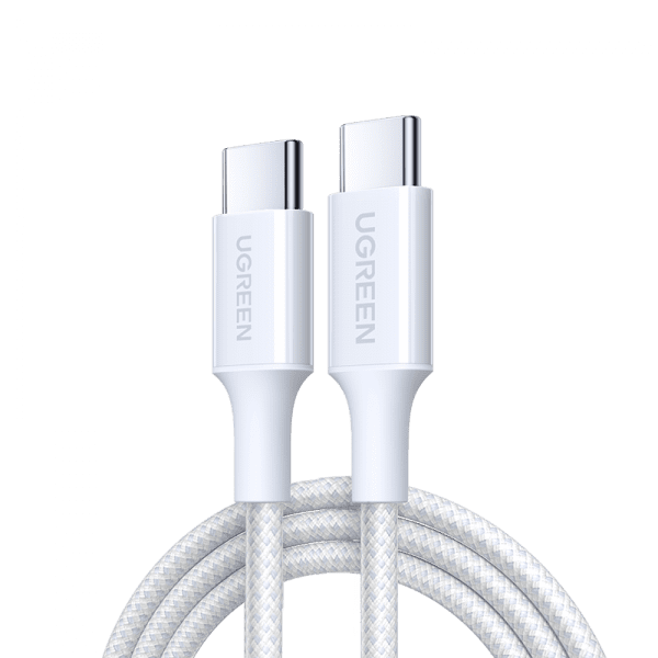 UGREEN USB-C to USB-C PD Fast Charging Braided Cable 5A Max /Multicolor/ L502 - متجر نصر