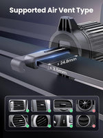 UGREEN Mobile Phone Accessories 25925 /UGREEN MagSafe Car Mount Charger, Magnetic Wireless Car Charger, Fast Charge Auto-Alignment Air Vent Car Phone Holder