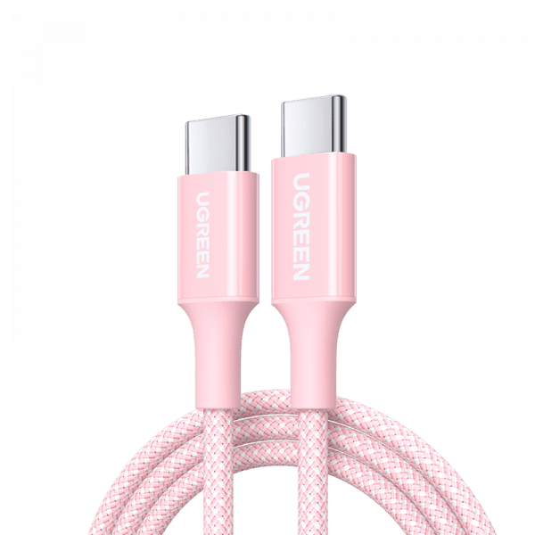 UGREEN USB-C to USB-C PD Fast Charging Braided Cable 5A Max /Multicolor/ L502 - متجر نصر