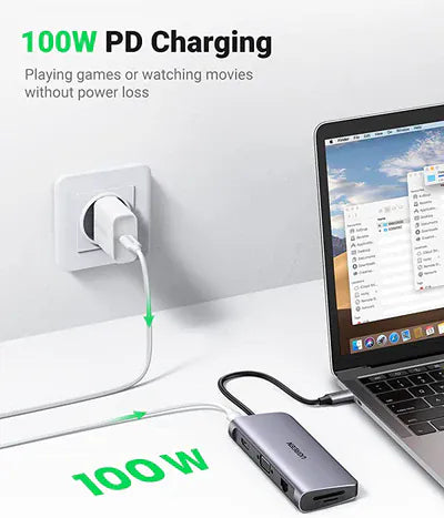 محول منافذ لابتوب متعدد 10 في 1 | UGREEN 80133 - متجر نصر