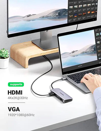 محول منافذ لابتوب متعدد 10 في 1 | UGREEN 80133 - متجر نصر