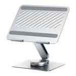 UGREEN Mobile Phone Accessories 90849 / Ugreen Swivel & Full Angle Hover Adjustable & Foldable Laptop Stand horizontal rotation 360 (201mm) Up To 17.3"  (Silver)