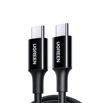 UGREEN Mobile Phone Accessories Black 1 Meter #80371 UGREEN 5A USB-C 2.0 To TYPE-C, Male To Male Data Cable 5A (Black-White) | US300