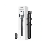 UGREEN Mobile Phone Accessories Black #15062 UGREEN-C Selfie Stick Tripod with Bluetooth Remote, Extends to 1.6 m Black | LP586 - Acc