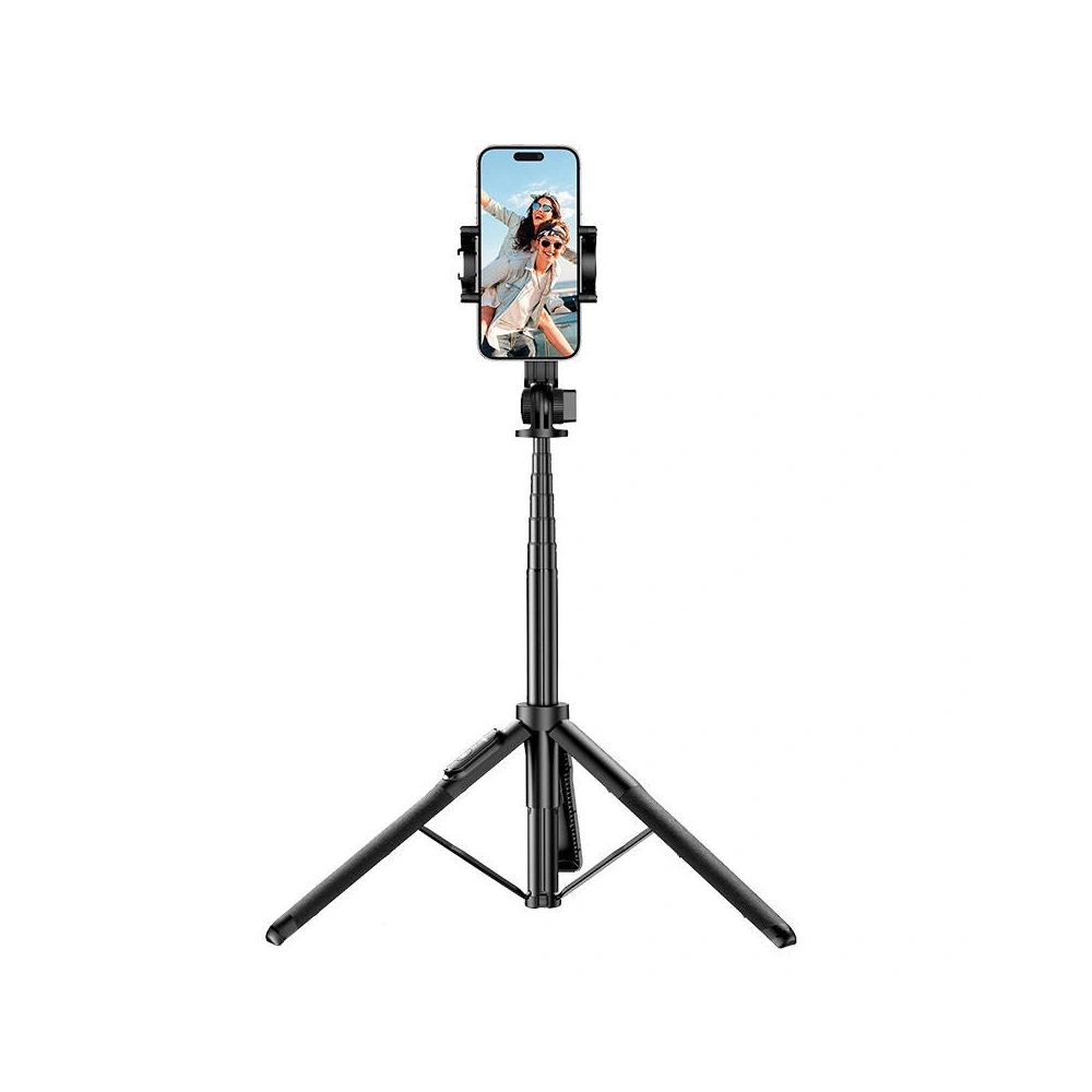 UGREEN-C Selfie Stick Tripod with Bluetooth Remote, Extends to 1.6 m Black | LP586 - Acc - متجر نصر
