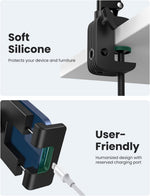 UGREEN Mobile Phone Accessories Black #50394 UGREEN-C Tablet and Phone Holder with Folding Long Arm and Desk Clamp Black | LP142 - Acc