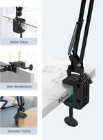 UGREEN Mobile Phone Accessories Black #50394 UGREEN-C Tablet and Phone Holder with Folding Long Arm and Desk Clamp Black | LP142 - Acc