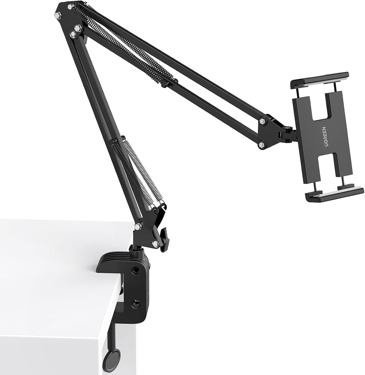 UGREEN-C Tablet and Phone Holder with Folding Long Arm and Desk Clamp Black | LP142 - Acc - متجر نصر