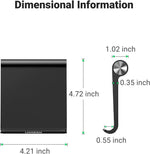 UGREEN Mobile Phone Accessories Black #50748 UGREEN-C Multi-Angle Foldable Tablet and Phone Stand Black | LP115 - Acc