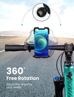 UGREEN Mobile Phone Accessories Black #60548 UGREEN-C Bike & Motorcycle Phone Mount 360° Rotation with Security Lock Black | LP494 - Acc