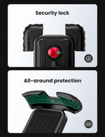 UGREEN Mobile Phone Accessories Black #60548 UGREEN-C Bike & Motorcycle Phone Mount 360° Rotation with Security Lock Black | LP494 - Acc