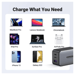 UGREEN Mobile Phone Accessories Black UGREEN Nexode 65W USB C GaN 3-Ports Wall Charger | 10335