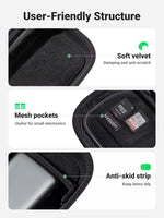 UGREEN Mobile Phone Accessories Gray #50903 UGREEN-C Hard Shell Travel Case for Electronic Accessories Gray | LP152 - Acc