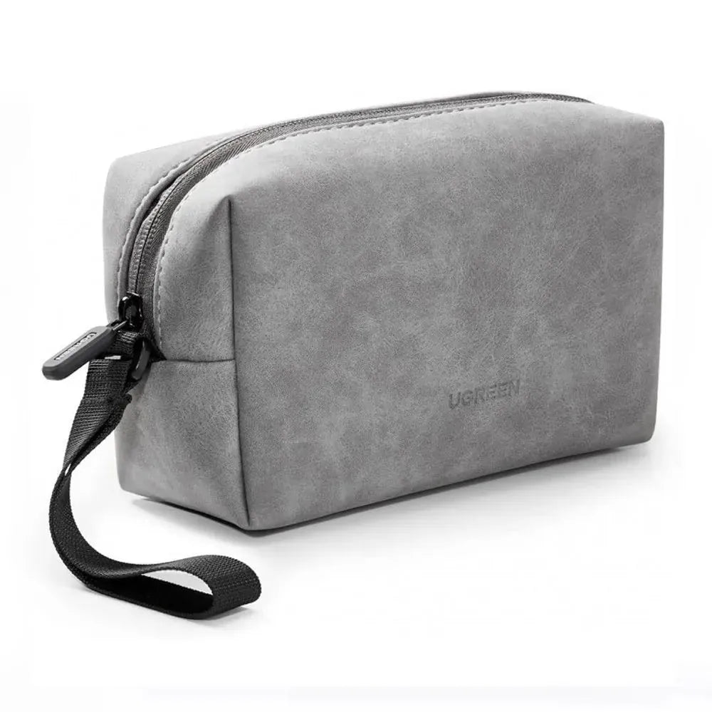 UGREEN-C Electronics Accessories Storage Bag with Wrist Lanyard Gray | LP285 - Acc - متجر نصر