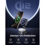 UGREEN Mobile Phone Accessories UGREEN 2-in-1 Qi2 Magnetic Foldable Fast Charging Station | 35316