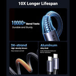 UGREEN Mobile Phone Accessories UGREEN 2-in-1 Universal 100W PD Fast Charging Cable (1.5 Meter) /35087