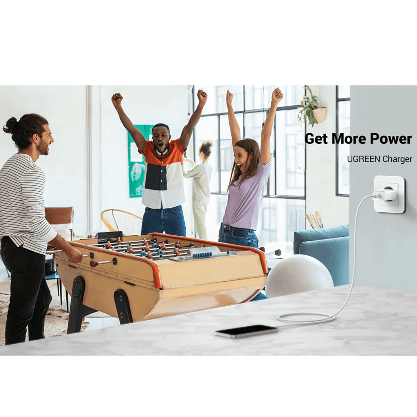 UGREEN 20W USB C Charger USB C Power Adapter Charging Plug | 60450 - متجر نصر