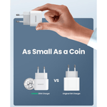 UGREEN Mobile Phone Accessories UGREEN 20W USB C Charger USB C Power Supply Mini USB C Power Adapter (White) | 10220