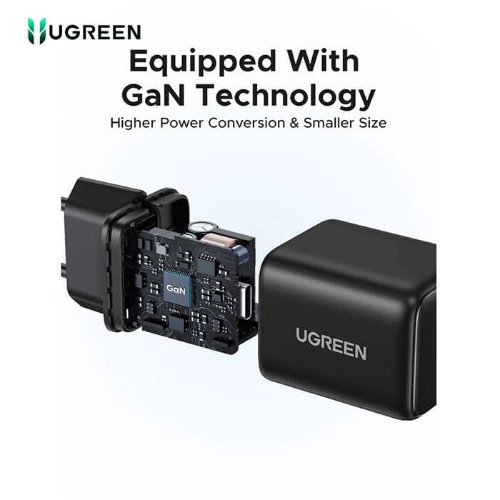 UGREEN 20W USB-C GaN Fast Charger EU /X512 - متجر نصر