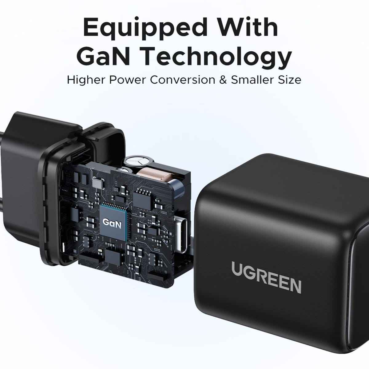 UGREEN 25W USB-C GaN Fast Charger EU / 65736 - متجر نصر