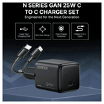 UGREEN Mobile Phone Accessories UGREEN 25W USB-C GaN Fast Charger Set EU / 75103