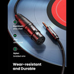 UGREEN Mobile Phone Accessories UGREEN 3.5mm to XLR Cable Male to XLR Female Microphone Cable /AV182