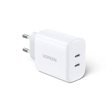 UGREEN Mobile Phone Accessories UGREEN 40W USB C Charger 2-Port USB-C Power Supply PD 3.0 Charger Double 20W | 10343