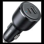 UGREEN Mobile Phone Accessories UGREEN 63W USB-C Car Charger PPS 45W PD Fast Charging 2-Port | 90645
