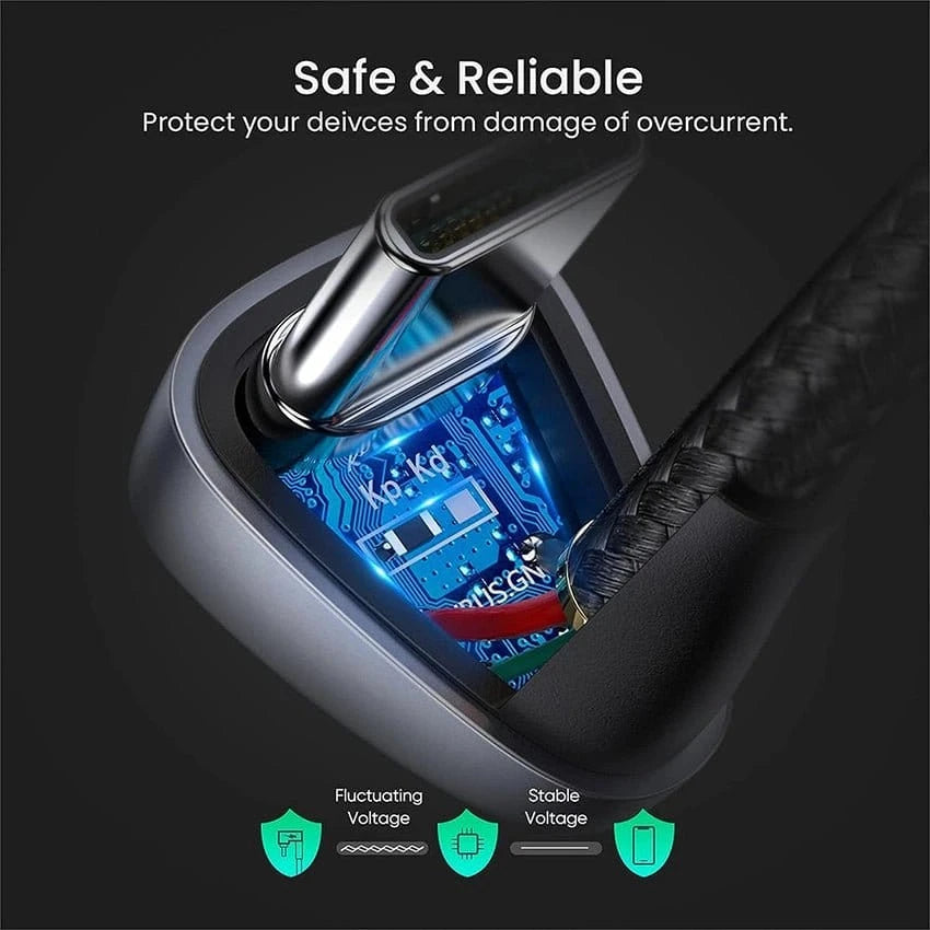 UGREEN Angled USB-C Male To USB2.0 A Male 3A Data Cable(180°Angle) / US311 - متجر نصر