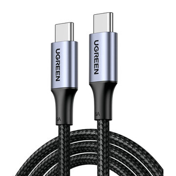 UGREEN Mobile Phone Accessories UGREEN Braided 100W Power Delivery PD Super Fast Charge Cable USB C to Type-C | 2M | 70429