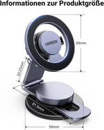 UGREEN Mobile Phone Accessories UGREEN-C Magnetic Dashboard Car Phone Mount MagSafe Compatible 360° Rotation | LP865 - Acc