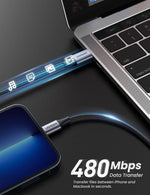 UGREEN Mobile Phone Accessories UGREEN-C MFi USB-C to Lightning Cable PD 20W Fast Charging Nylon Braided 2m | US304 - Acc