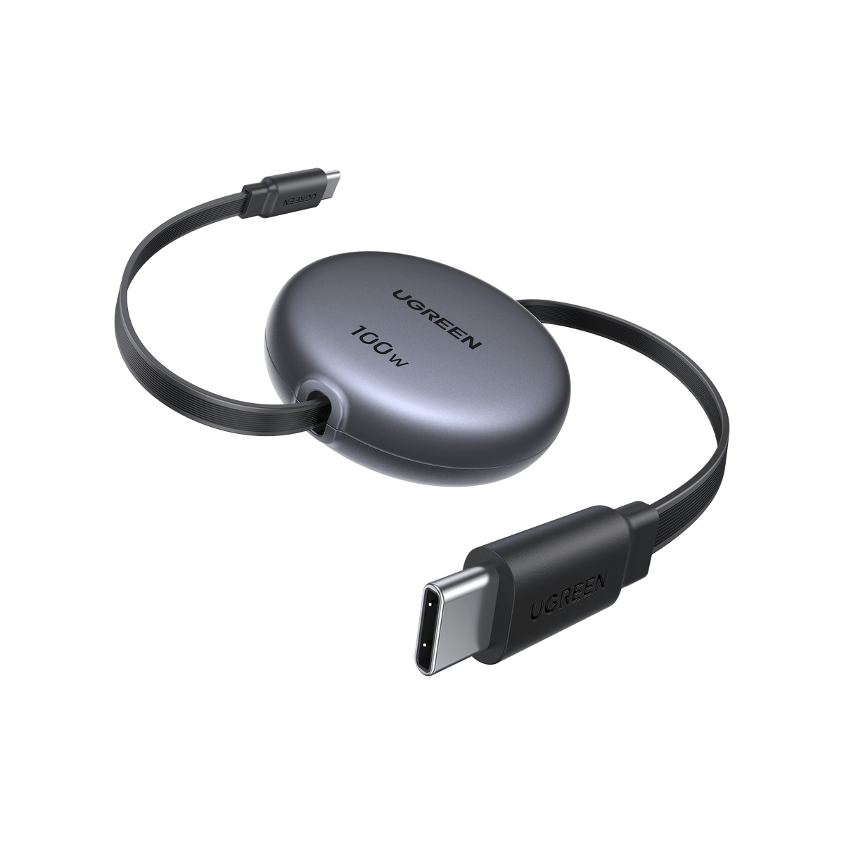 UGREEN-C Nexode Retractable USB-C to USB-C Cable 100W 1m | L531 - Acc - متجر نصر