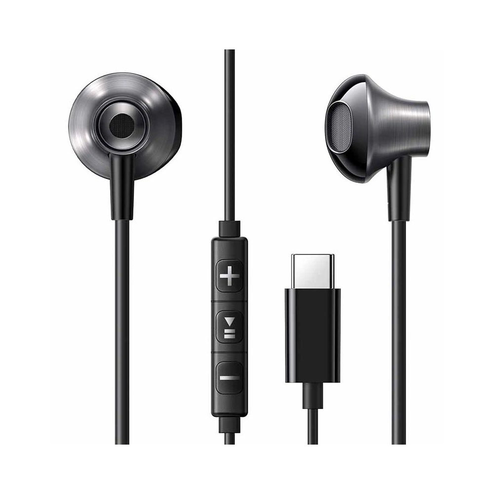 UGREEN-C Wired Earphones with Mic (3.5mm / USB-C) | EP106 - Acc - متجر نصر