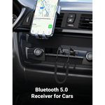 UGREEN Mobile Phone Accessories UGREEN Car Bluetooth 5.0 Receiver  Audio Adapter Black(5.0) / 70601