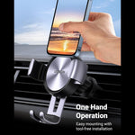 UGREEN Mobile Phone Accessories UGREEN Car Phone Holder Gravity Air Vent Auto Lock / 50564