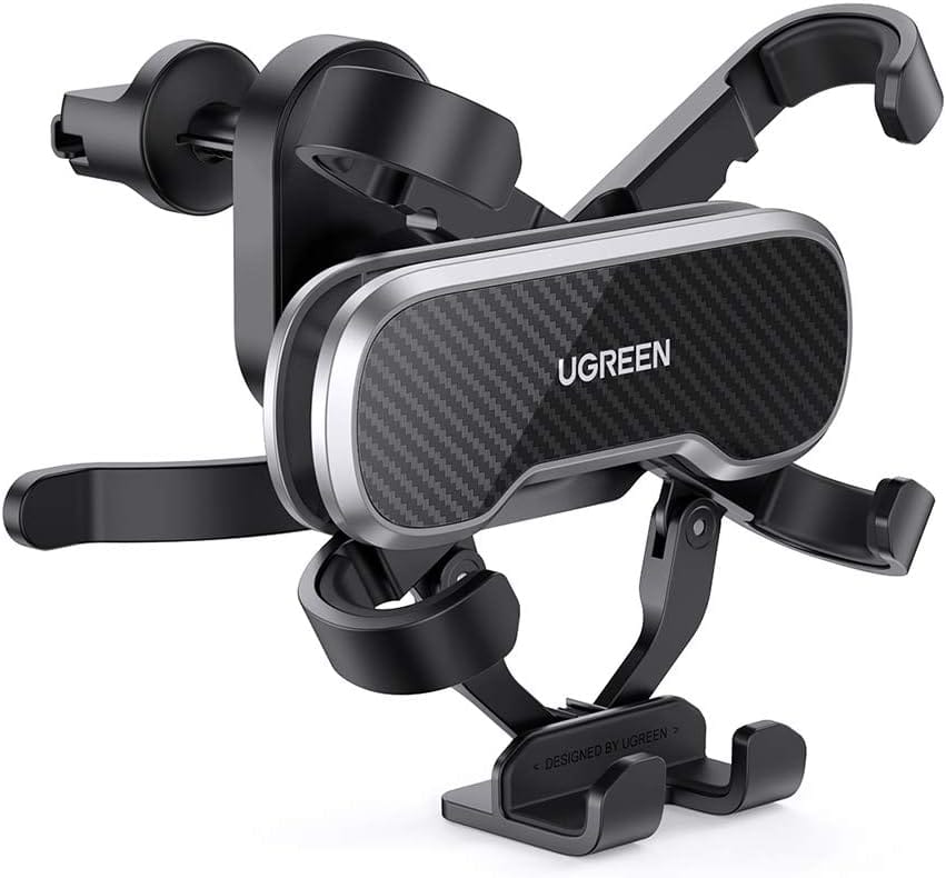 UGREEN Car Phone Mount Retractable Air Vent Gravity Cell Phone Holder Cradle with Hook /80871 - متجر نصر