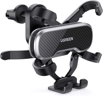 UGREEN Mobile Phone Accessories UGREEN Car Phone Mount Retractable Air Vent Gravity Cell Phone Holder Cradle with Hook /80871