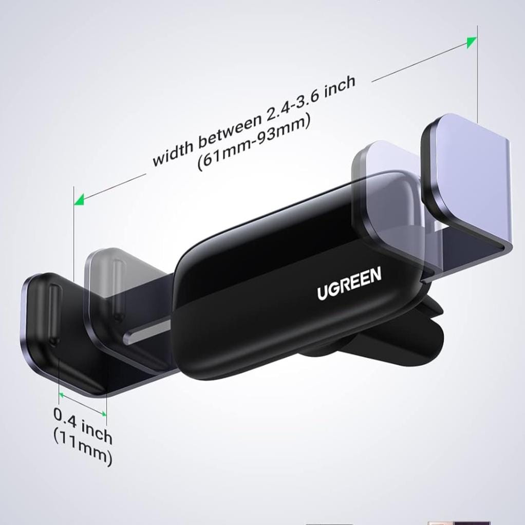 حامل هاتف UGREEN مثبت على فتحة تهوية السيارة، حامل هاتف خلوي للسيارة /10422 - متجر نصر