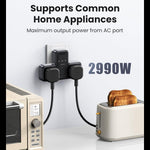 UGREEN Mobile Phone Accessories UGREEN DigiNest Power Strip (3 AC Outlets + 30W 2A1C) UK |15360
