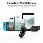 UGREEN Mobile Phone Accessories UGREEN Doual USB Car Charger 24W-MAX | 50875