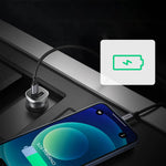UGREEN Mobile Phone Accessories Ugreen fast car charger USB-A / USB-C 30W PD PPS gray | 40858